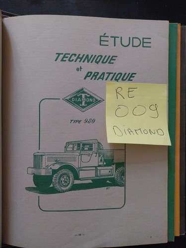 Revue technique diamond 980 - revue, t