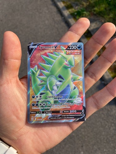 Carte pokemon tyranocif - pokemon,