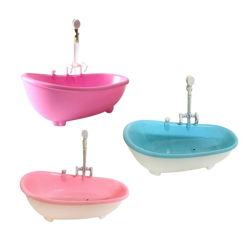 Miniature dollhouse bathtub - miniature,
