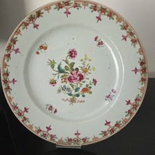 Assiette XVIIIè Compagnie Des