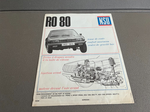 Ancien dépliant brochure - dépliant,