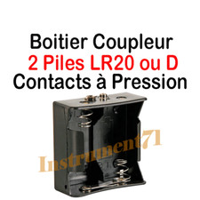Boitier Coupleur pour 2 Piles