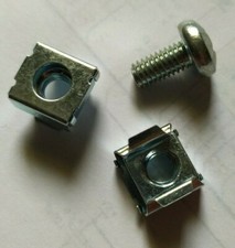 12 Écrous Type Cage avec Vis