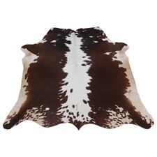 Peau de Vache Tapis M Marron