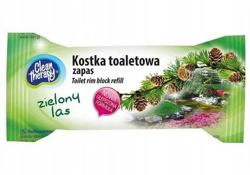Kostka toaletowa zapas zielony