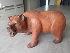 vends sculpture ours en terre
