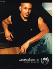 PUBLICITE ADVERTISING 094  2010  WRUNG BASICS  pret à porter homme