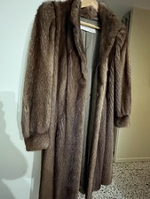 MANTEAU fourrure VISON véritable Création Sprung Frères Paris