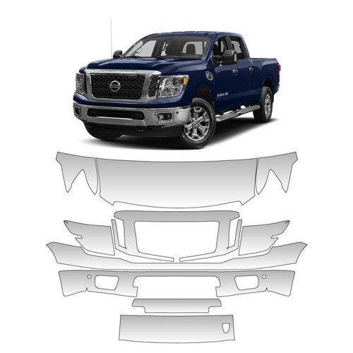 Film ppf nissan titan - titan, 2017