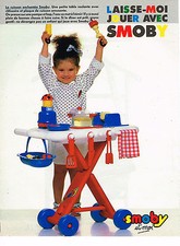 PUBLICITE ADVERTISING 044   1987   SMOBY   jeux jouets 2