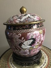CLOISONNE VASE POTICHE POT