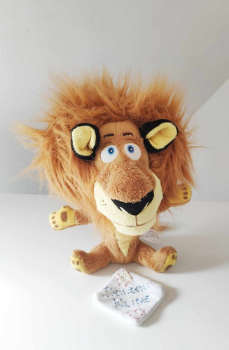 Peluche doudou alex lion beige - peluche/doudou,