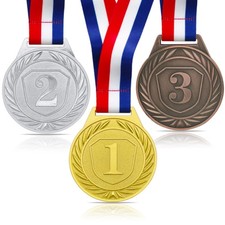 3 Pièces Médaille pour