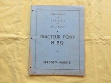 Tracteur massey harris pony - massey,