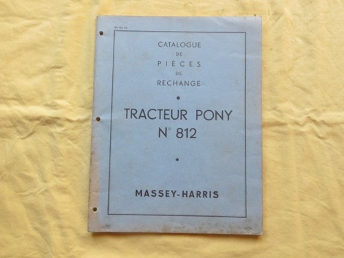 Tracteur massey harris - tracteur, pony