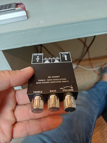 Lot ampli audio - 2x50w, plus