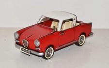 Voiture En Tôle Modèle Goggo En Rouge Ancien Goggomobil TS 250 Coupé L 26 Cm