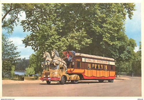 Carte postale automobiles - postale,