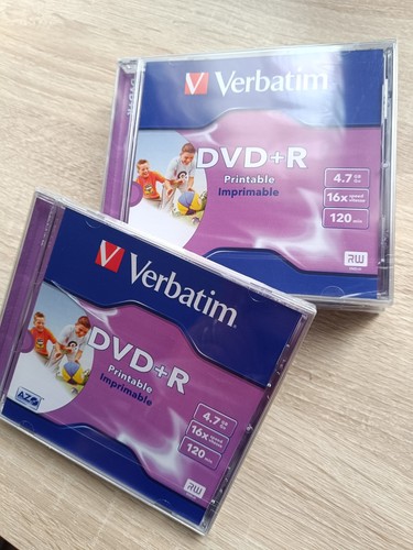 Dvd 7gb 120min verbatim - dvd+r, /