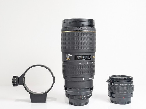 Objectif sigma 200mm - objectif, ex