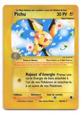 Carte Pokémon PICHU 58/165 REVERSE Expedition VF FR