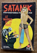 SATANIK    n° 14   de   1967    Le masque de la mort