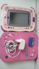Vtech Tablette Storio 2 Rose console appareil photo  DORA protection chargeur 