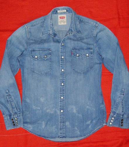 Chemise levi jean bleu - levi's, en