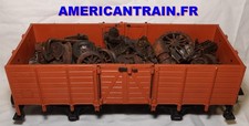 Wagon-tombereau marron 4020
