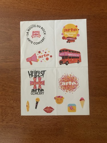 Sticker autocollant hellfest - sticker,