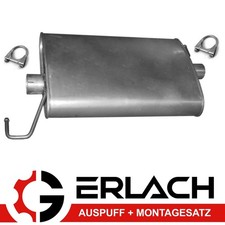 Silencieux central pour échappement Mercedes ML270 W163 2.7 D 4869