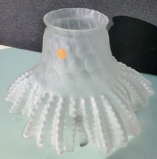 VERRE Tulipe Ancien LAMPE