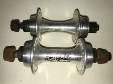 Paire Moyeux Piste Maillard Low Range Sealed 80s Rare Bike Velo Track Fixie 36T