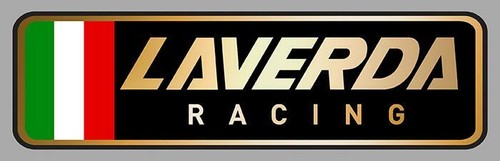 Laverda racing left sticker - racing,