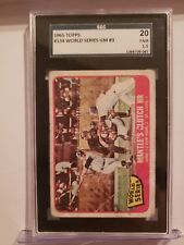 1965 Topps World Series Game 3