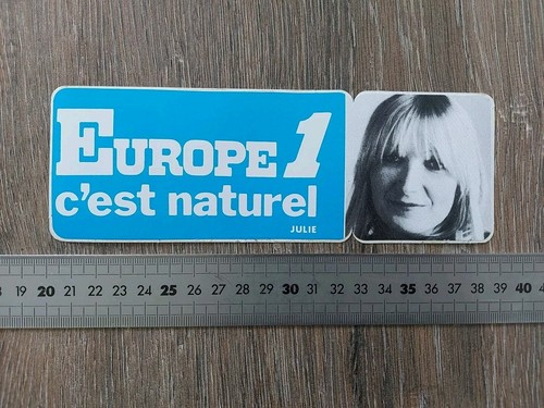 Ancien autocollant radio - ancien,