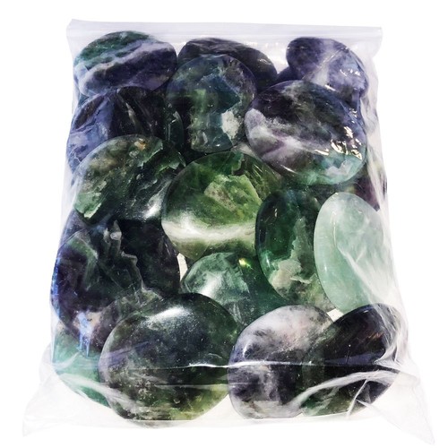 Pierres plates fluorite - pierres,