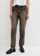 Jean Mom Gris Acide JOHN BANER