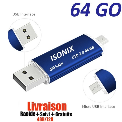 Clé usb en 1 micro - usb,
