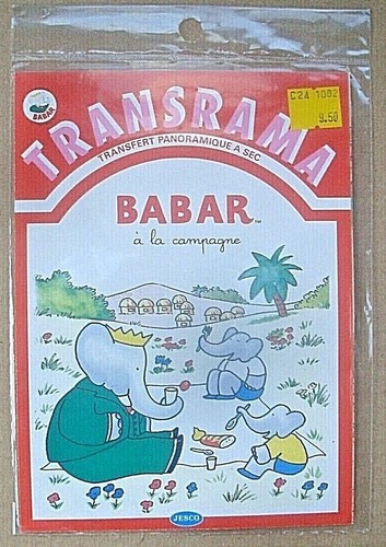 Decalco babar transrama - transrama, jesco