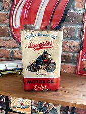 Bidon 5L vintage Superior huile décoration Déco Garage Vintage Collection pub