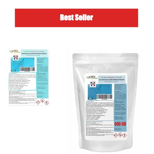 Sulfate cuivre - sulfate, de