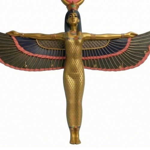 Statuette isis ailée ailes - statuette,