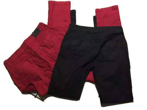 Lot pantalons jeans - 2, femme