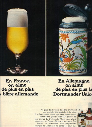 Publicite 1970 dortmunder - publicite,