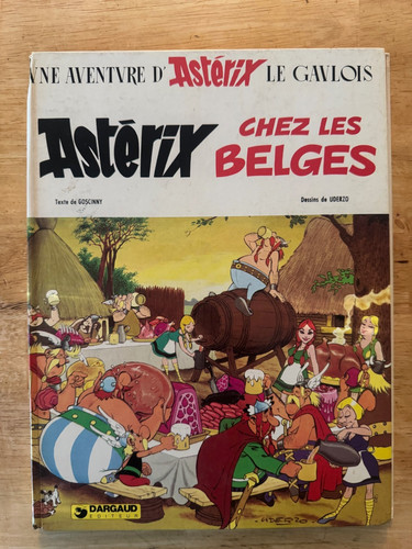 Comic asterix chez les belges - comic,