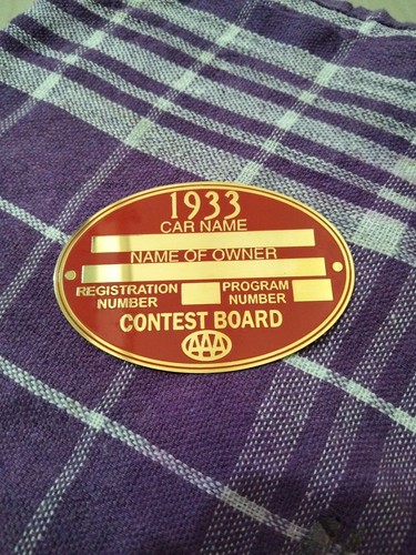 Aaa contest board 1933 - 1933, race