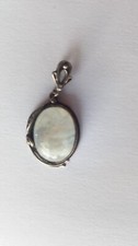 pendentif argent 925 et pierre de lune