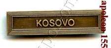 MEDAILLE  Barrette  Kosovo