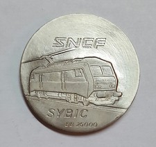 MEDAILLE SNCF TRAIN SYBIC BB 26000